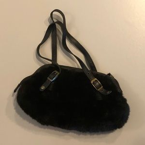 Roxy Faux Fur Handbag